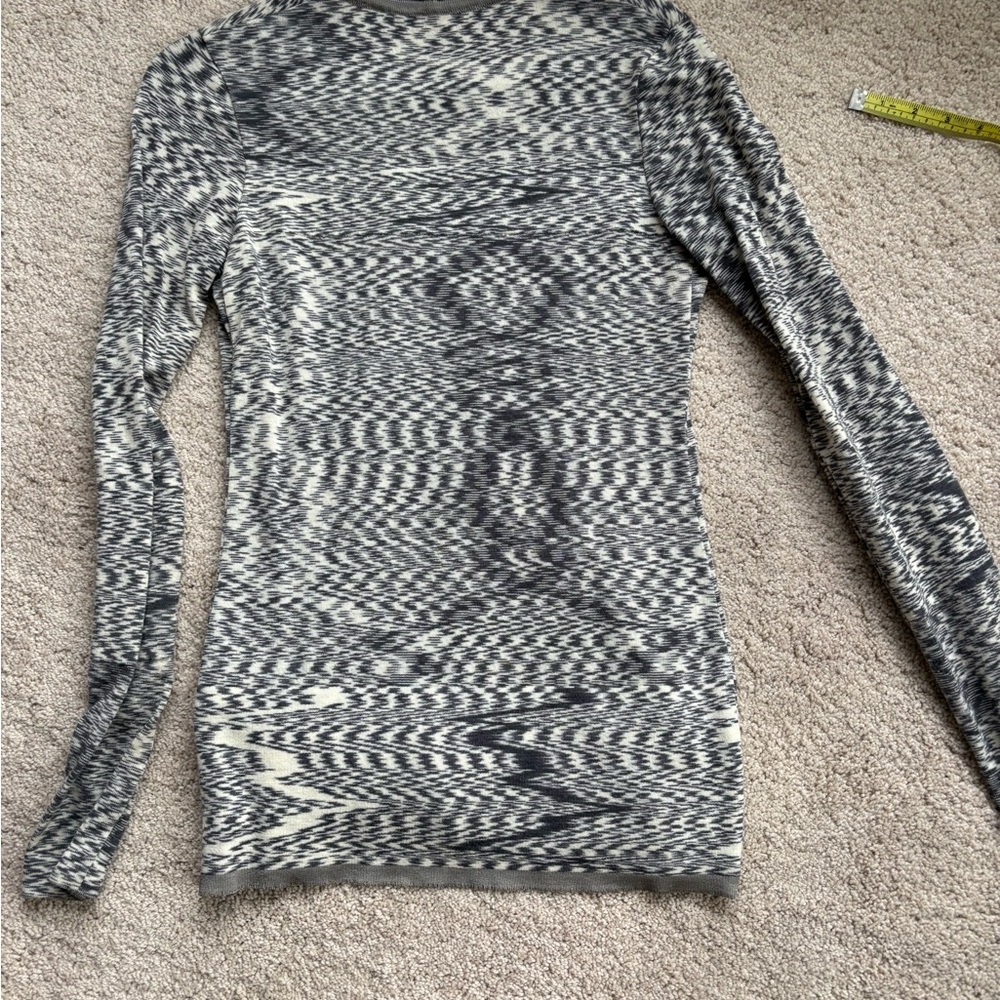 Missoni Gray and White Knit Sweater - Picture 6 of 8